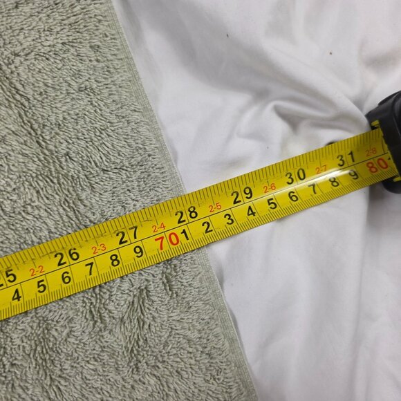 Vintage Charisma By Fieldcrest Bath Towel 100% Cotton Green Absorbent - Picture 8 of 8